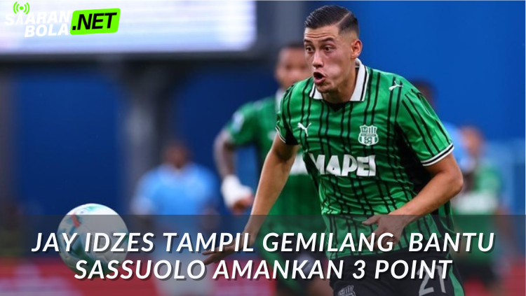 Jay Idzes dari Timnas Indonesia beraksi dalam kemenangan Sassuolo atas Fiorentina di Serie A, seperti dilaporkan situs berita bola. - siaranbola.net