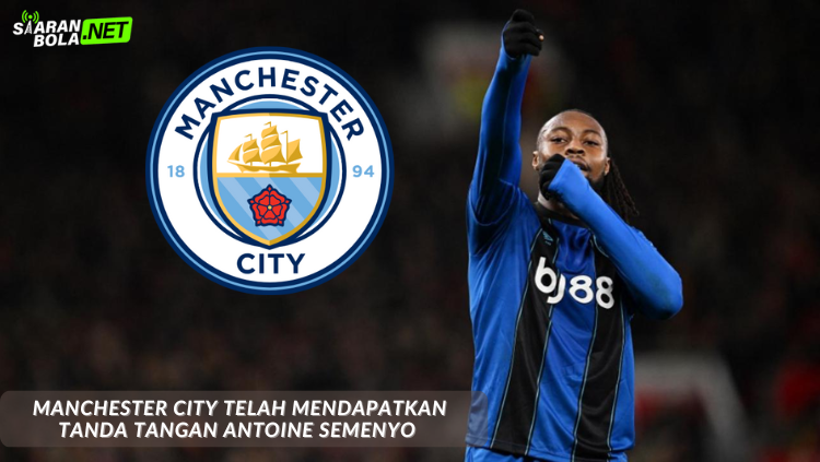 Antoine Semenyo sedang menjalani tes medis di klinik Manchester City, Januari 2026