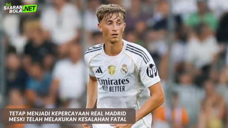 Dean Huijsen menerima dukungan dari seniornya Antonio Rudiger usai laga Real Madrid vs Real Sociedad di Bernabeu - siaranbola