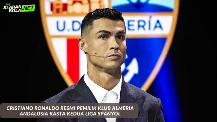 Cristiano Ronaldo kini pemilik klub Andalusia, Almeria, setelah akuisisi 25 persen saham. Berita bola terbaru di siaranbola.
