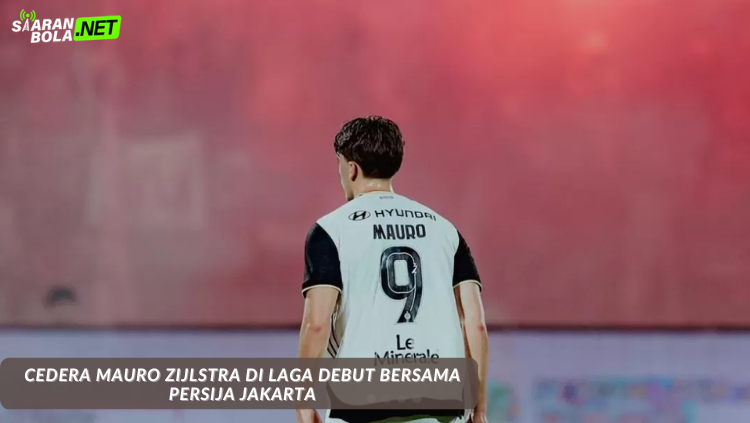auro Zijlstra sedang melakukan latihan shooting bersama Persija Jakarta sebelum mengalami cedera paha debut di BRI Super League