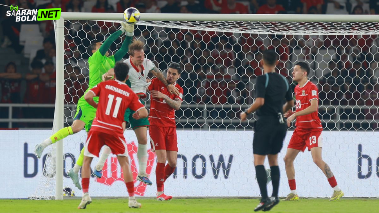 Pemain Timnas Indonesia menunduk usai kalah 1-2 dari Bulgaria di final FIFA Series 2026