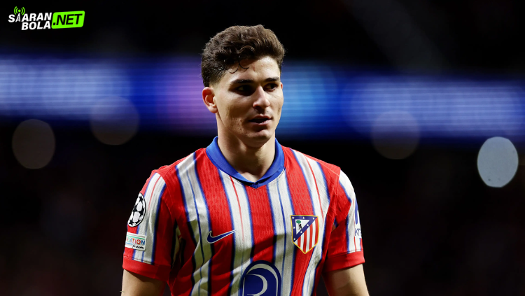 Julian Alvarez cedera hamstring, Atletico Madrid khawatir tiket final UCL 2026 di siaranbola