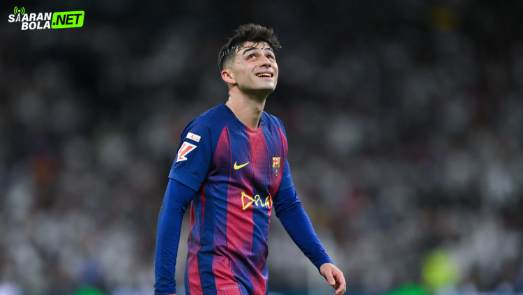 Pedri merayakan sebagai Man of the Match El Clasico, analisis siaranbola